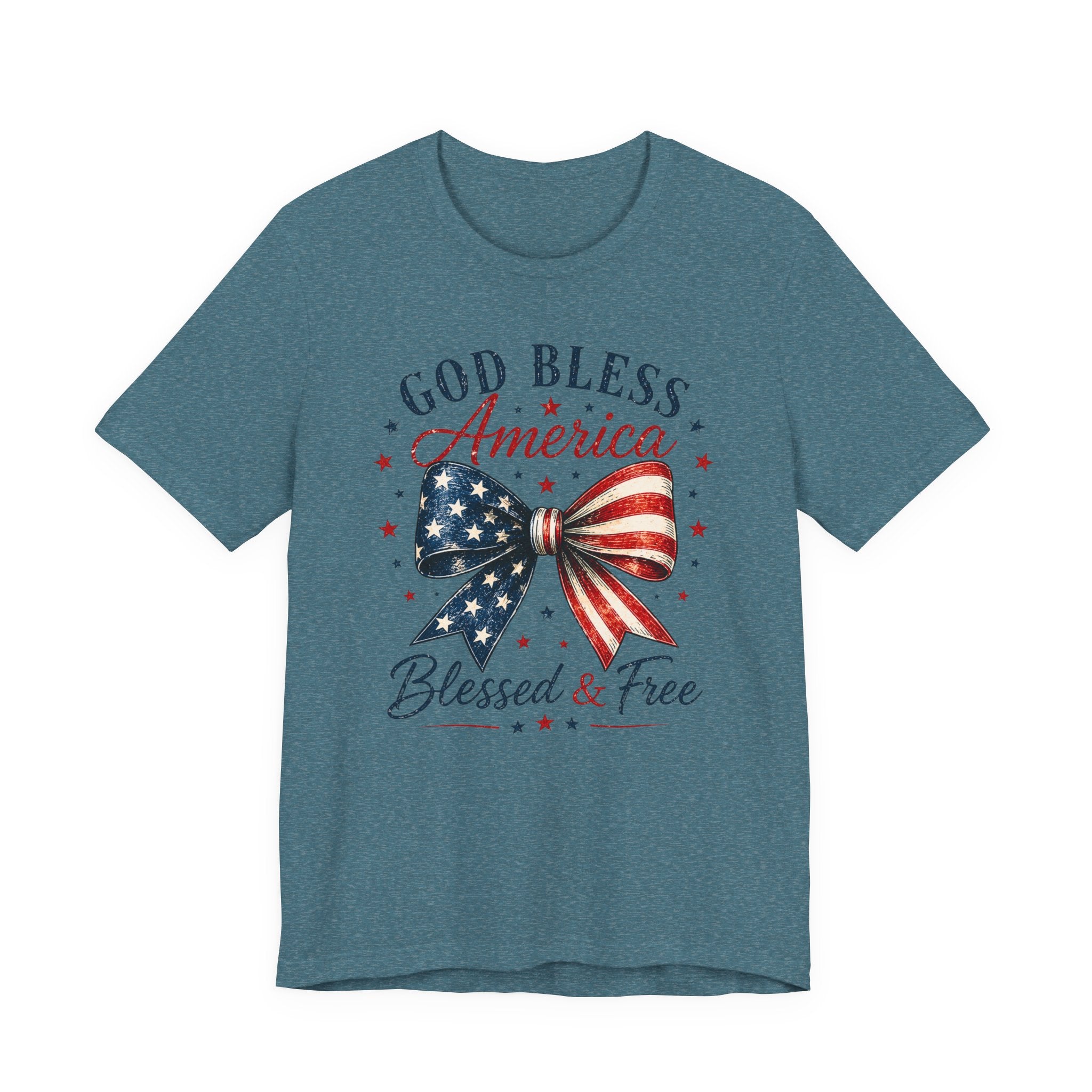 God Bless America • Blessed & Free Tee 🇺🇸
