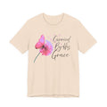 Carried By His Grace Shirt | Christian Floral Tee