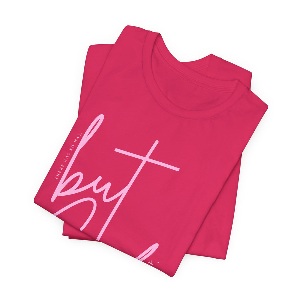 But God Script Tee – Faith-Based Graphic Shirt
