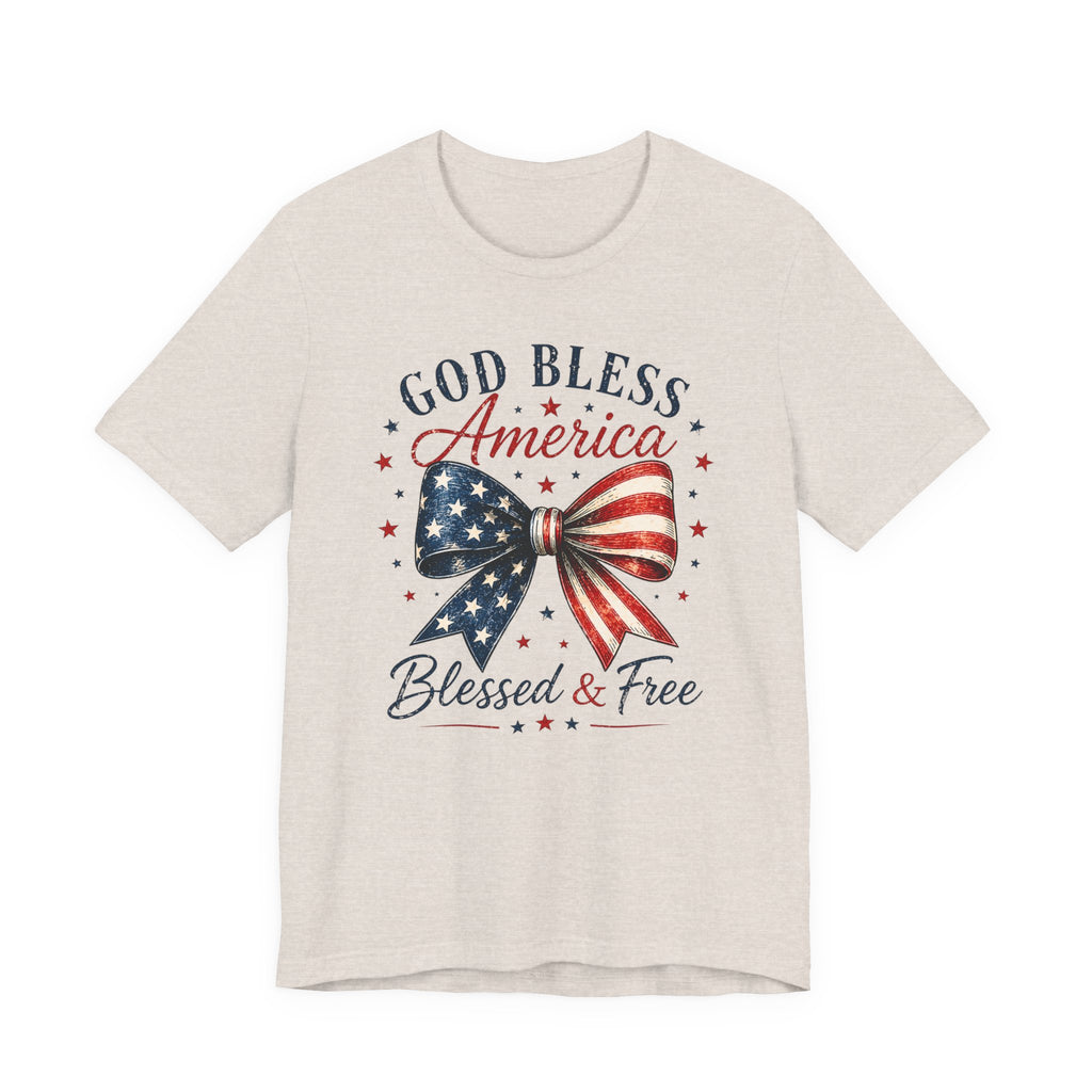 God Bless America • Blessed & Free Tee 🇺🇸