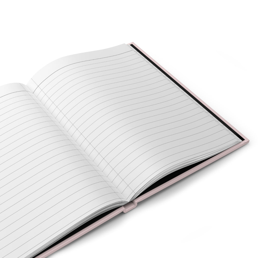 Sermon Notes Hardcover Journal — Pink Faith Notebook for Church, Bible Study & Prayer