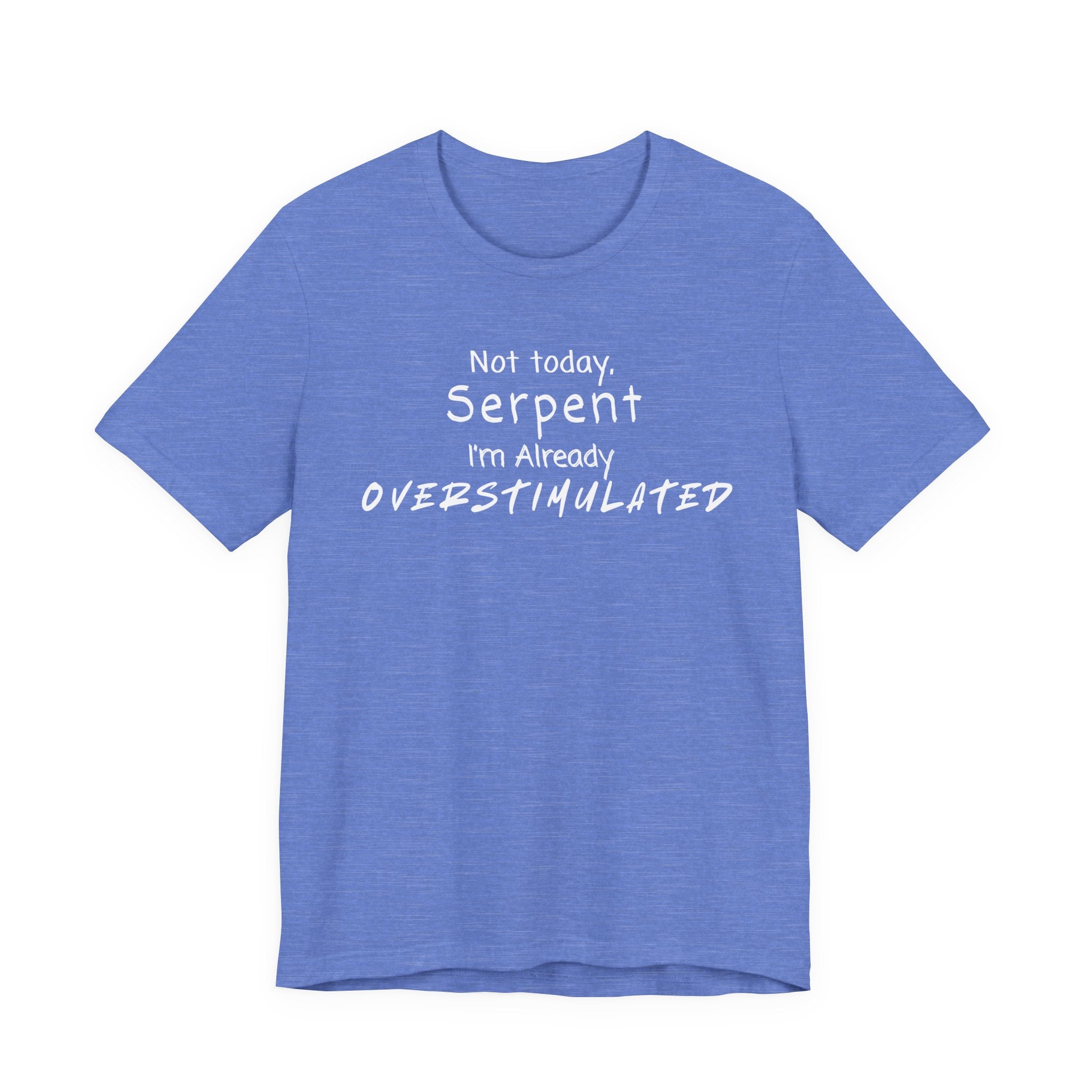 Not Today Serpent I’m Already Overstimulated Shirt