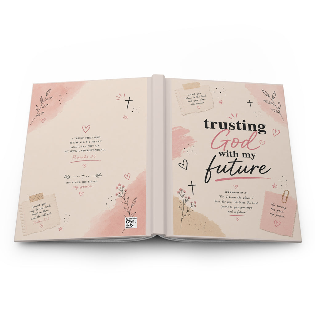 Trusting God With My Future — Hardcover Journal
