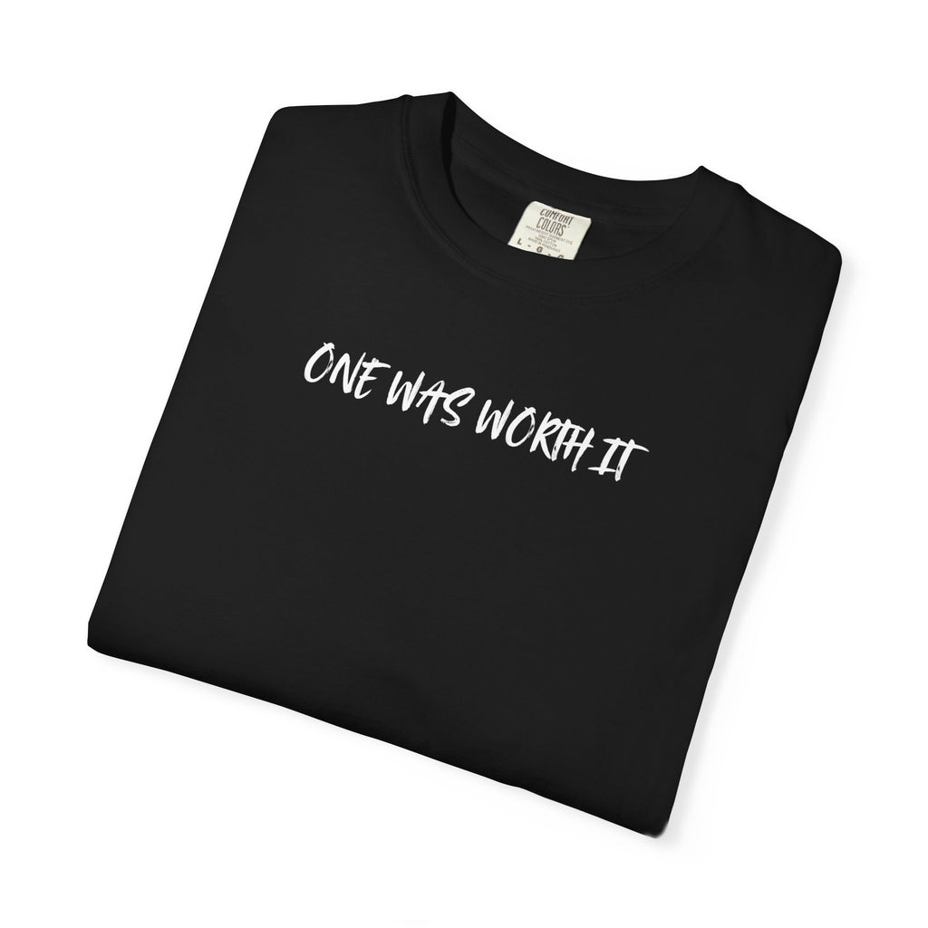 He Left the 99 Tee | One Was Worth It Shirt | Luke 15:4 Christian T-Shirt | Comfort Colors