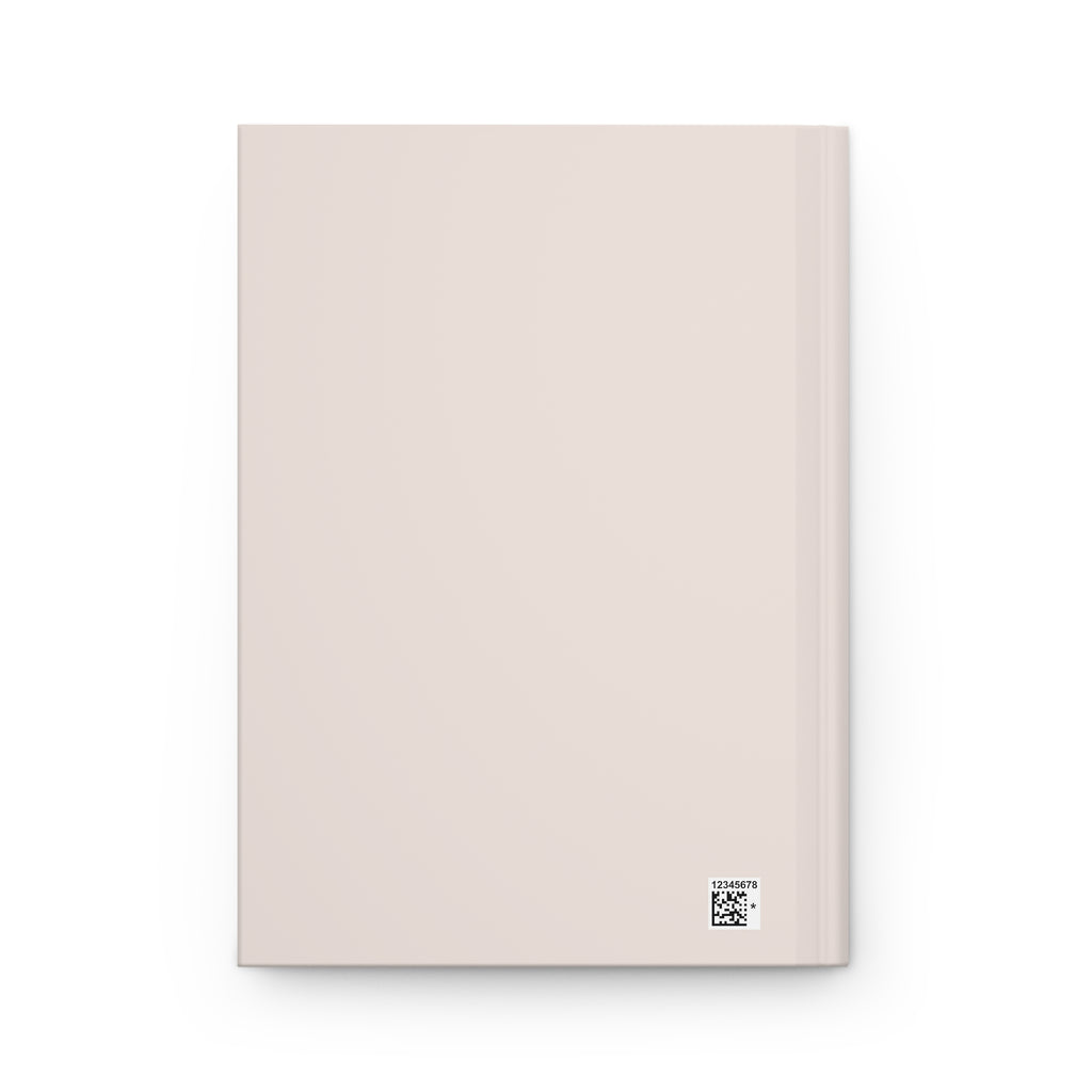 Delulu But Organized Hardcover Journal — Cute Pink Planner Notebook for Notes & Goal-Setting