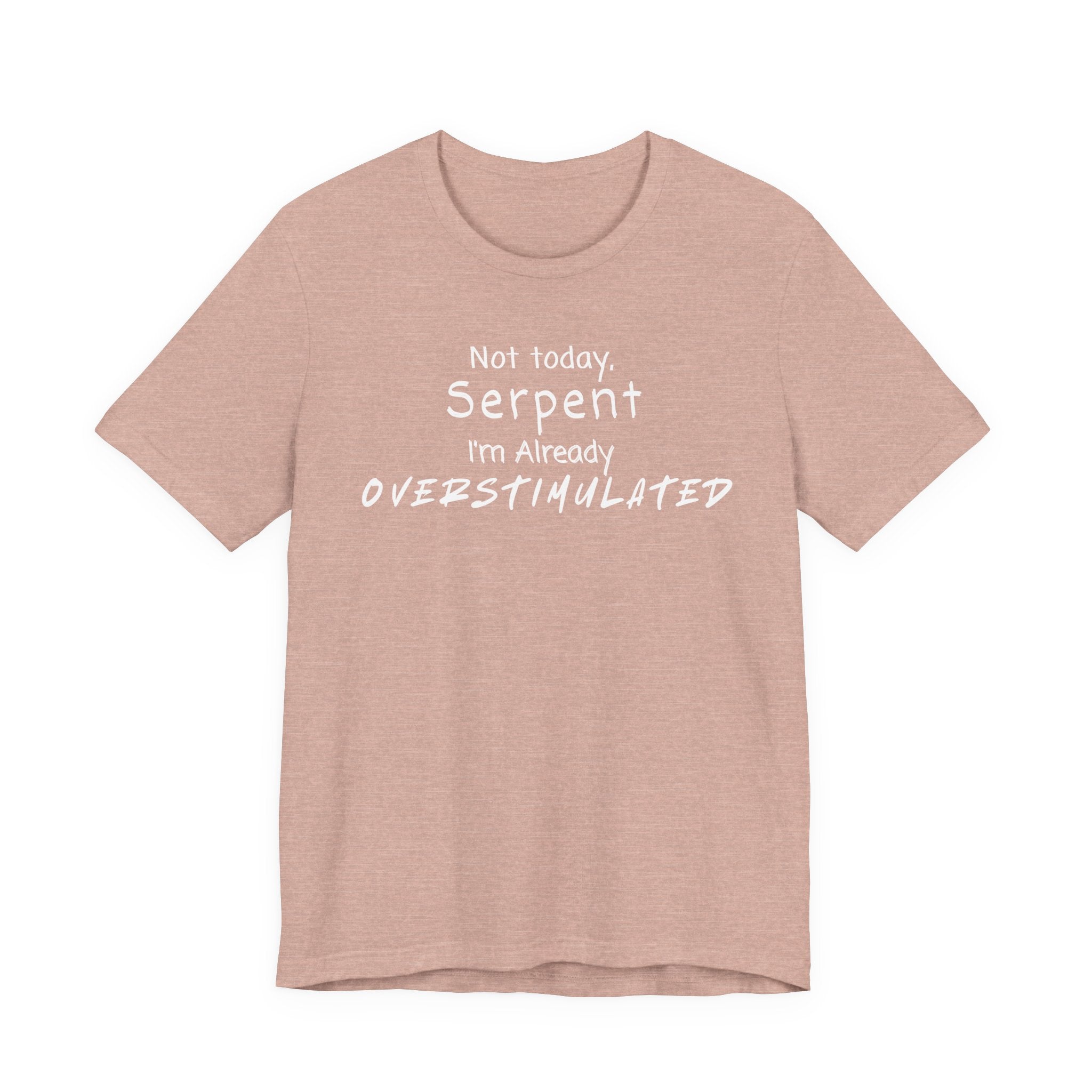 Not Today Serpent I’m Already Overstimulated Shirt