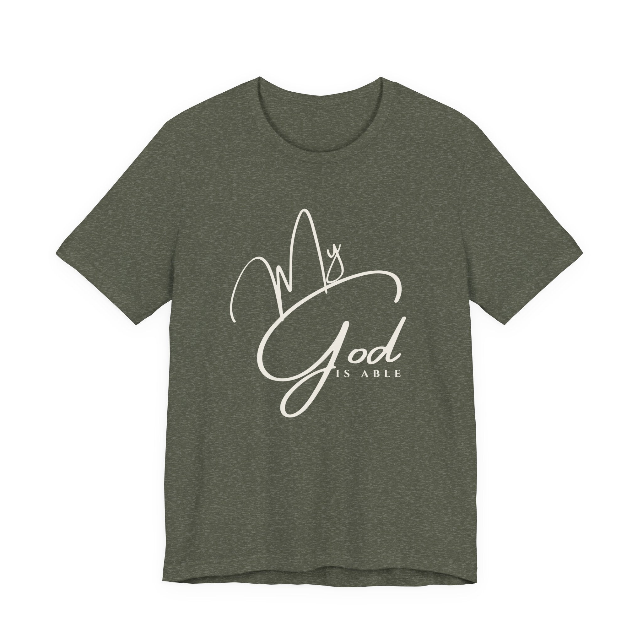 My God Is Able T‑Shirt — Inspirational Faith Graphic Tee